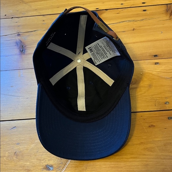 BURTON NWOT Rad Dad Cap Hat Low Profile Mens Adjustable Navy Classic - Picture 5 of 7